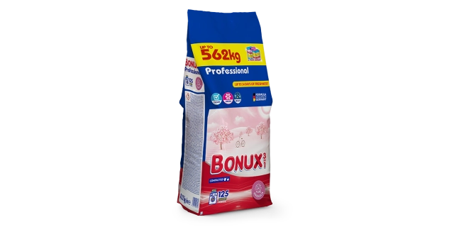 Bonux Washing Powder Professional Pure Magnolia 125 washes 8.12Kg                                                                                                                                                                                         